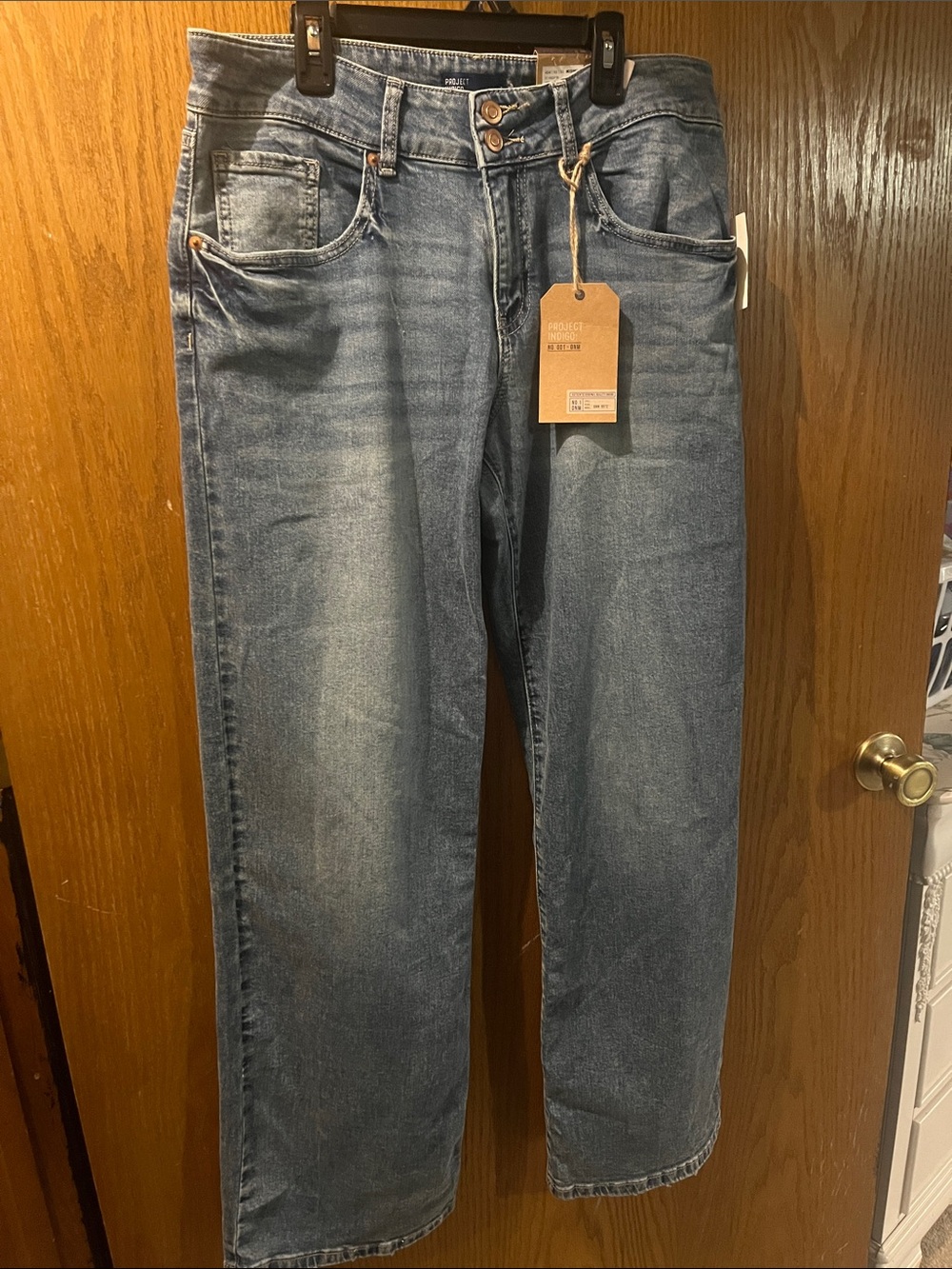 Kohl's Women's Light Blue Wide-Leg Jeans